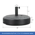 thumbnail image 5 of Ainfox Weighted Base for 9ft Patio Umbrella,Heavy Duty Water Filled Market Umbrella Stand, 5 of 5