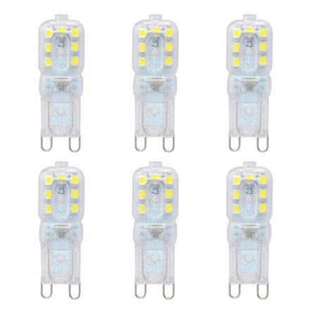

6PCS/Set 3W G9 LED Bulb Halogen White Light High Light Energy Saving Bulb