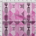 thumbnail image 4 of oneOone Rayon Fuschia Pink Fabric Check Sewing Craft Projects Fabric Prints By Yard 56 Inch Wide, 4 of 4