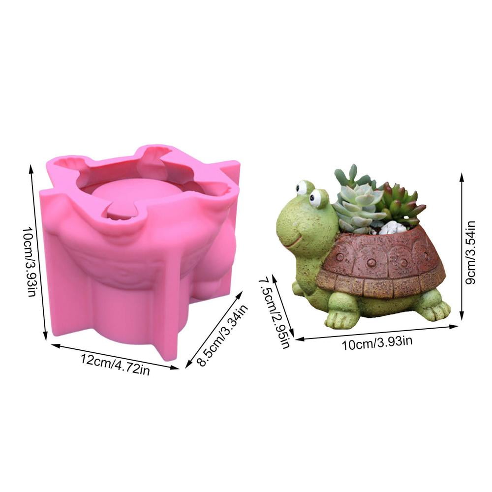 Tortoise Shaped Silicone Baking Tray Chocolate Cake Fondant Sugar Craft Mold CO 