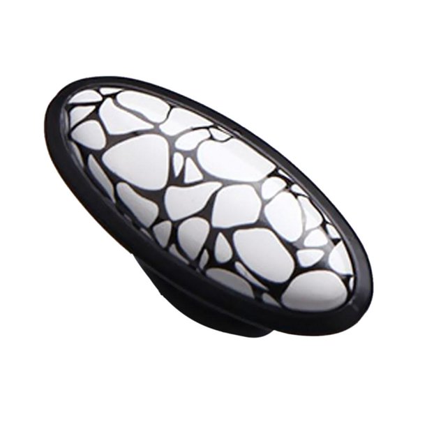 Decoarción Muebles Casa Perilla de pequeña sala Armario Puerta Cajón Tirón Agujero de Crackle 54mm * 26mm * 29mm