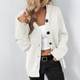 thumbnail image 5 of Turilly Womens Jackets Ladies Women Loose Dark Color Rope Knitting Cardigan Jacket, 5 of 5