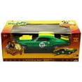 thumbnail image 3 of 1970 The Dukes of Hazzard Cooter's 1970 Chevy Camaro Hard Top #99, Green w/ Stripes - Tomy Johnny Lightning 21958 - 1/18 scale Diecast Model Toy Cars, 3 of 5