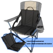 Outdoor Seat Cushion with Backrest Foldable Waterproofs PU1eatherComfort Support for Stadium Use