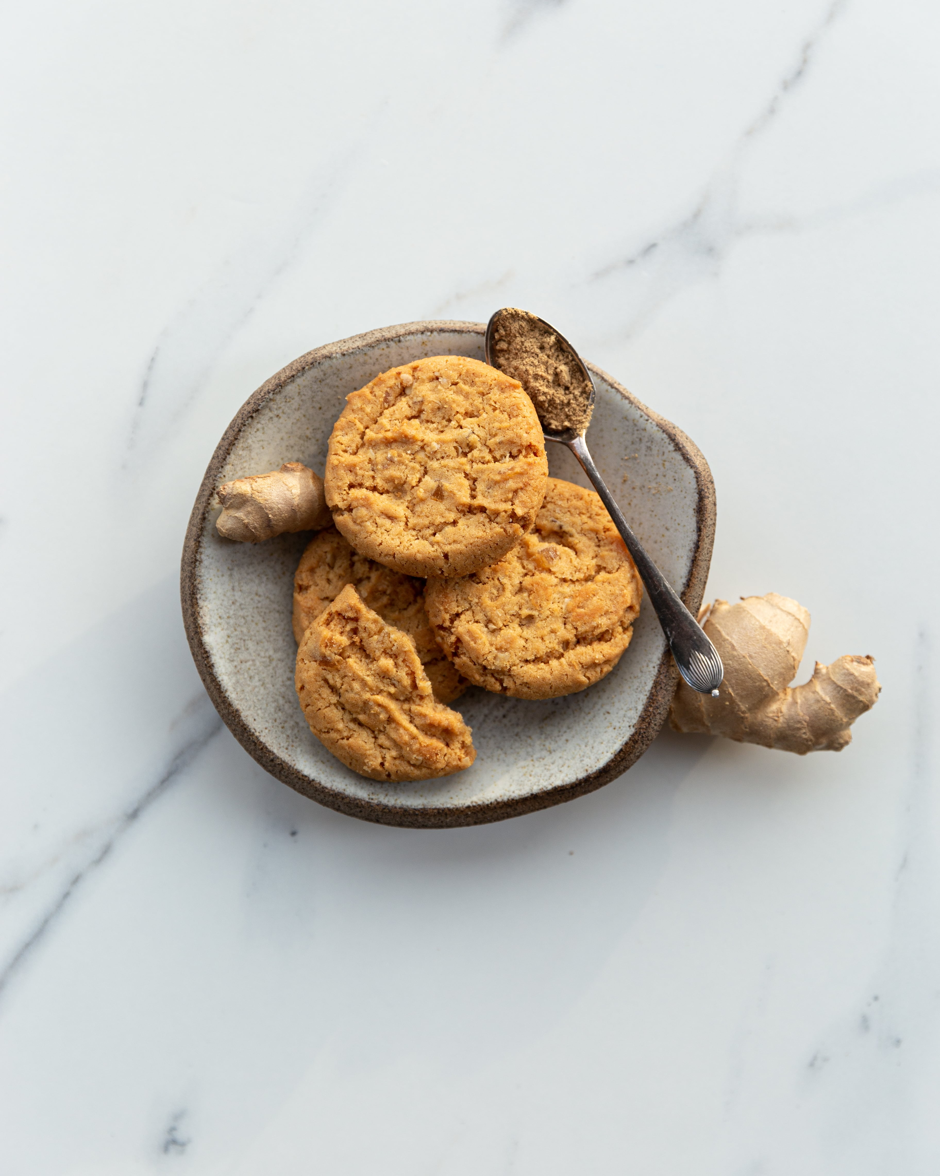Biscuits sablés Walker au gingembre confit