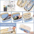 thumbnail image 4 of Big Capacity Pencil Pen Case Large Storage Bag Pouch Holder Box, 4 of 5