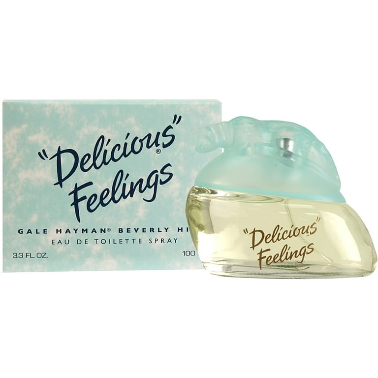 Delicious Feelings Eau De Toilette Spray (New Packaging) By Gale Hayman - 3.4 oz Delicious Feelings Eau De Toilette Spray (New Packaging) By Gale Hayman - 3.4 oz