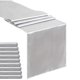 thumbnail image 1 of Table Runner For Wedding Baby Baptism Table Decor 10 Pack Silver, 1 of 4