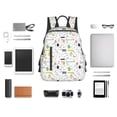 thumbnail image 6 of Balery Easter Rabbit Lightweight Backpack for Men and Women - Durable and Water-Resistant, Ideal for School, Work, Travel, and Everyday Use, 6 of 9