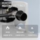 thumbnail image 3 of Calefactor a propano QIOMALA de 30,000 BTU con doble cabezal para exteriores, 3 of 7
