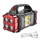 thumbnail image 1 of Xihbxyly Linterna de Mano Recargable, Luz Led Superbrillante, Recargable Por Usb, Modos Alto/Bajo, Reflector de Emergencia Portátil, Diseño Impermeable, Ideal para Aventuras Al Aire Libre, Color Rojo, 1 of 1