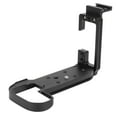 thumbnail image 3 of Quick Release Plate L Bracket with Hot Shoe Hand Grip Holder for Canon R5 SLR CameraBlack, 3 of 8