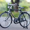 thumbnail image 2 of Retro Bike Model Ornament Miniature Collection Decorative Die-cast Toy Retro Classic Metal Art Bike Model, 2 of 5