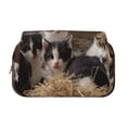 thumbnail image 2 of Kdxio Cat Family for Double Compartment Pen Case Oxford Organizer with Zipper Pockets for Students Artists, 2 of 7