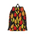 thumbnail image 3 of Daiia Autumn With Leaves Vintage Canvas Backpack for Men and Women ,Hiking Backpack,Travel Laptop Bag for School,Large Capacity Backpack-Medium, 3 of 7