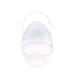 thumbnail image 2 of Handheld Transparent Opening Twisted Easter Egg Storage Box, Hollow Round Children's Toy Plastic Container for Candy and Decor, 2 of 7