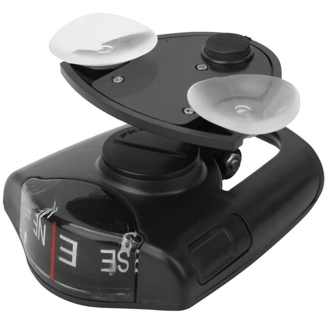 Portable Plastic Black Car Compass, Boat Compass, For Traveling Hiking