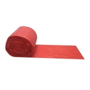 Small Bubble Red Wrap - 60 x 12 Wide Perforated Every 12 Bubble roll
