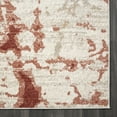thumbnail image 5 of Abani Sedona Collection Southwest 5' x 8' Cream Red Cracked Area Rug, 5 of 5