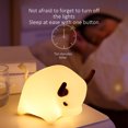 thumbnail image 4 of Cute Becerro Night Light Usb Recargable Temporizado Apagado Con Sensor Táctil Atenuación Continua Lámpara De Noche Para Dormir Para Habitación De Bebé Dormitorio Sala De Estar Speravity  HA021618-00, 4 of 6