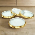 thumbnail image 2 of harper-gold-edge-coaster-set, 2 of 2