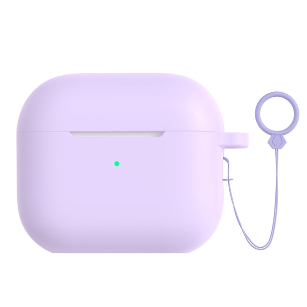 Audífonos Funda protectora de silicona elástica para Apple Airpods Pro 2 (púrpura claro) Ndcxsfigh Para estrenar