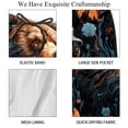 thumbnail image 4 of luoweisi Men's Beach Shorts Quick Dry Swim Trunks with Mesh Lining Bear S, 4 of 5