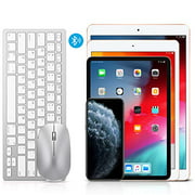 OMOTON Bluetooth Keyboard and Mouse for iPad and iPhone (iPadOS 13 / iOS 13 and Above), Compatible with New iPad 10.2,