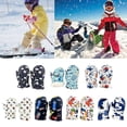 thumbnail image 3 of A Guantes de nieve de invierno impermeables para niños pequeños Patrones de animales de dibujos animados Forro de felpa Aislamiento térmico Cálido Deportes Ciclismo Esquí Mitones, 3 of 5