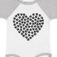 thumbnail image 4 of Inktastic Dog Paws, Puppy Paws, Animal Paws, Heart, Pet Boys or Girls Baby Bodysuit, 4 of 5