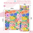 thumbnail image 5 of Pioneer Flower Floral Print Pattern Toddler Nap Mats for Kids Preschool,Sleeping Mat Bag or Kids,Toddler Sleeping Bag,Toddler Nap Mat or Daycare, 5 of 6