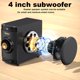 thumbnail image 2 of Sistema de sonido envolvente para cine en casa, subwoofer Bobtot de 4 pulgadas, 2 of 9