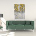 thumbnail image 2 of Forêt de Bouleaux Jaunes - Toile 24"x36 Pouces - Impression sur Demande, 2 of 5