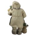 thumbnail image 5 of Northlight 24" Beige Santa Claus with Gifts Christmas Figure, 5 of 5