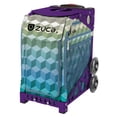 thumbnail image 2 of Zuca 18" Sport Bag - Cubizm with 2 Small Utility Pouch (Purple Frame), 2 of 8