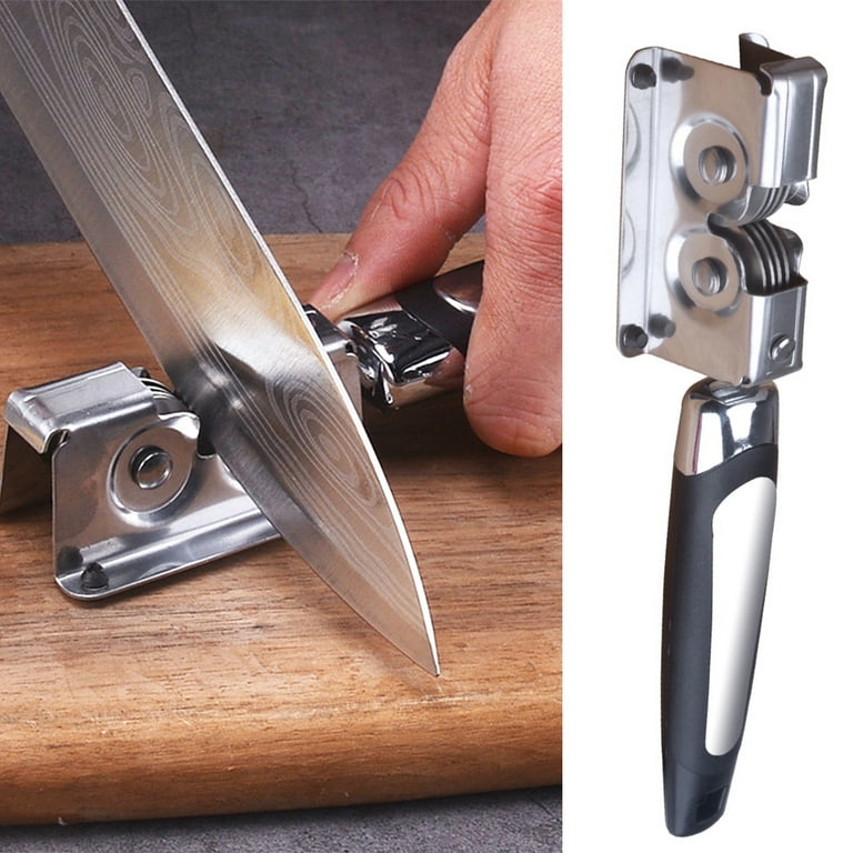 Cheer.US Kitchen Knife Sharpener, Stage Knife Sharpening Tool Sharpens  Chef's Knives - Kitchen Accessories Help Repair, Restore and Polish Blades