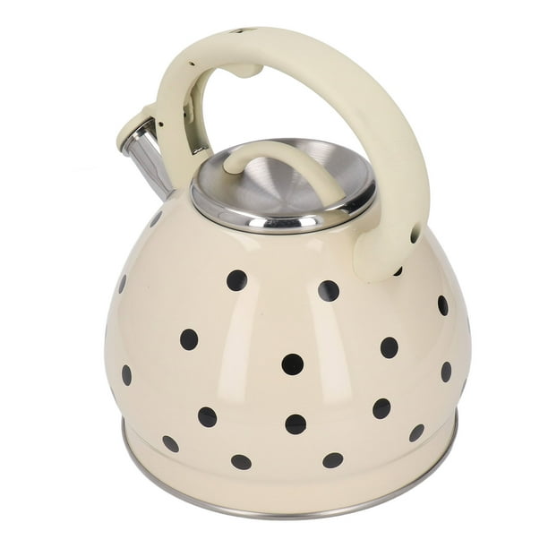 3.5L Whistling Kettle Polka Dots Stainless Steel Gas Hearth
