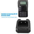 thumbnail image 3 of Cargador De Escritorio Para Walkie Talkies, Alcance Máximo De 5 Km A 10 Km 128 Canales De Almacenamiento Cargador De Batería De Radio Bidireccional Para Walkie Talkie, 3 of 7