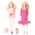 thumbnail image 1 of Figura de juguete para madre embarazada y bebé, 29 cm, PVC, multicolor, 1 of 1