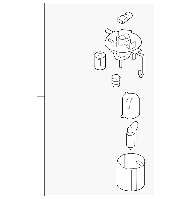 Genuine OE Kia Fuel Pump Assembly 31120F3500