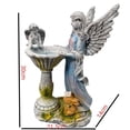 thumbnail image 3 of Bowayaoa Solar Flower Fairy Light, Colorful Outdoor Garden Decorative Stake, Auto On/Off Lawn Statue Waterproof, 3 of 3