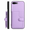 thumbnail image 2 of FOXDOCK Case for iPhone 8 Plus RFID-Blocking Card Holder - Stylish Button Closure Design, 2 of 4