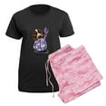 thumbnail image 5 of CafePress - English Cocker Spaniel Pup Women's Dark Pajamas - Women's Short Sleeve Print T-Shirt and Pants Dark Cotton Pajama Set, 5 of 7
