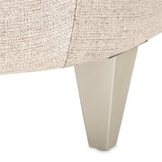 Michael Amini Camden Court Sofa - Natural Flax/Platinum