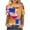 Yellow summer tops for women, variant on USSUMA T-Shirts for Women Trendy 4th of July Patriotic Women's Shirts and Blouses Short Sleeve Women Tops Dressy Casual Summer Vintage USA American Flag Round Neck Plus Tunics Beach