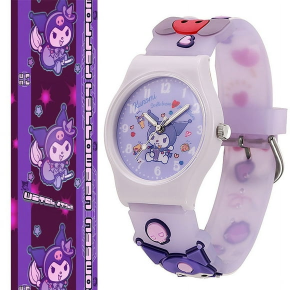 Montre Sanrio My Melody Cinnamoroll Montre-Bracelet pour Enfants Hello Kitty Kuromi Motif Dessin Animé 3D Étanche Montre à Quartz Cadeau pour Enfant