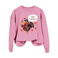 thumbnail image 4 of WEAIXIMIUNG Sweatshirts à Col Rond Graphiques pour Femmes Décontracté Ample Imprimé, 4 of 4