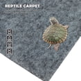 thumbnail image 4 of STRANDCHIC Reusable Grey Reptile Carpet Pet Cage Substrate Liner Easy to Cut and Maintain, 4 of 5