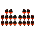 thumbnail image 1 of 10 Uds. Bobbers Pesca Ajustables Boya para Pescar Accesorios (L) Naranja, 1 of 6
