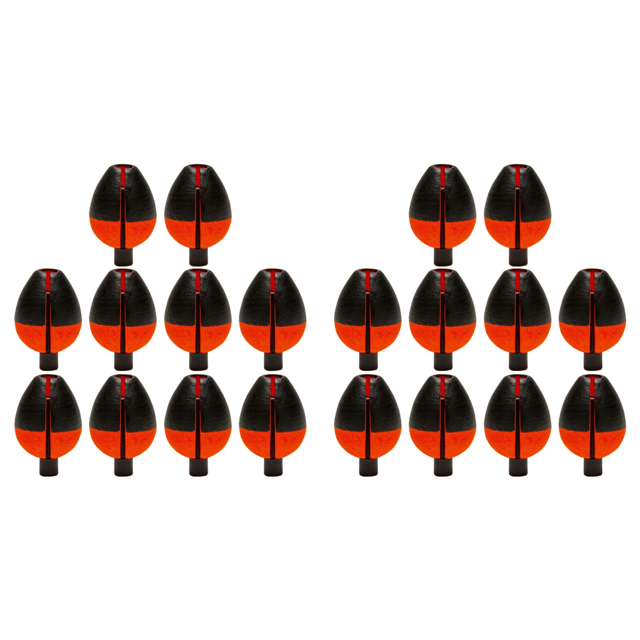 10 Uds. Bobbers Pesca Ajustables Boya para Pescar Accesorios (L) Naranja